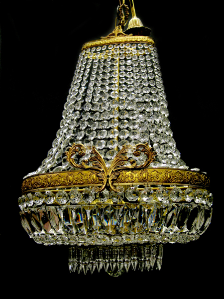 antique crystal chandeliers